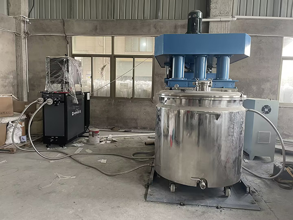 仿石漆生產(chǎn)物料混合反應(yīng)釜專用油溫機(jī)「歐能機(jī)械」 其他行業(yè)控溫解決方案